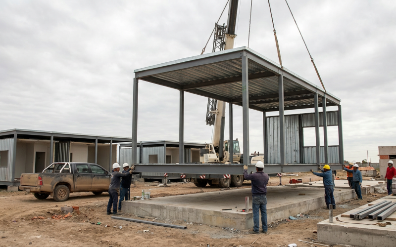 BOX PREFABBRICATI su misura per uffici e garage antisismici