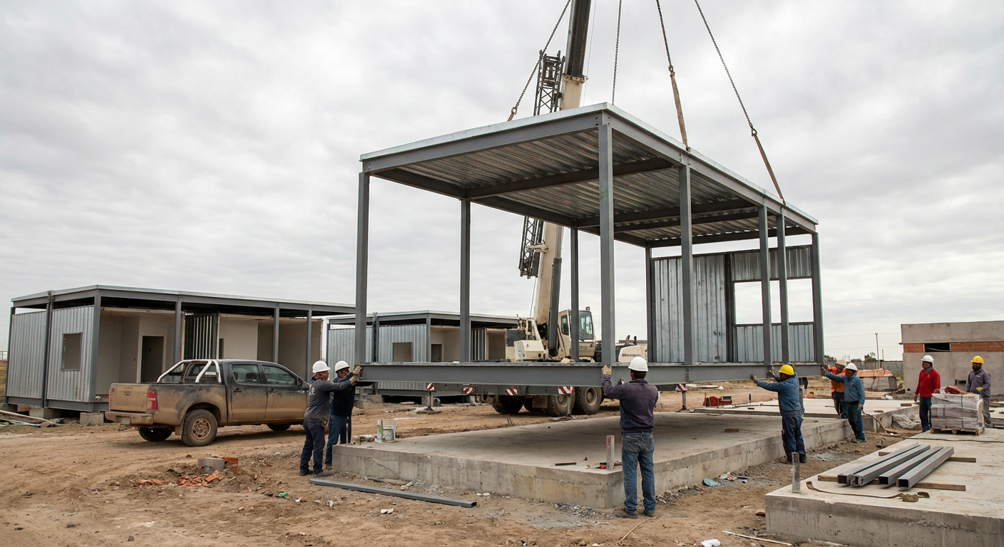 BOX PREFABBRICATI su misura per uffici e garage antisismici